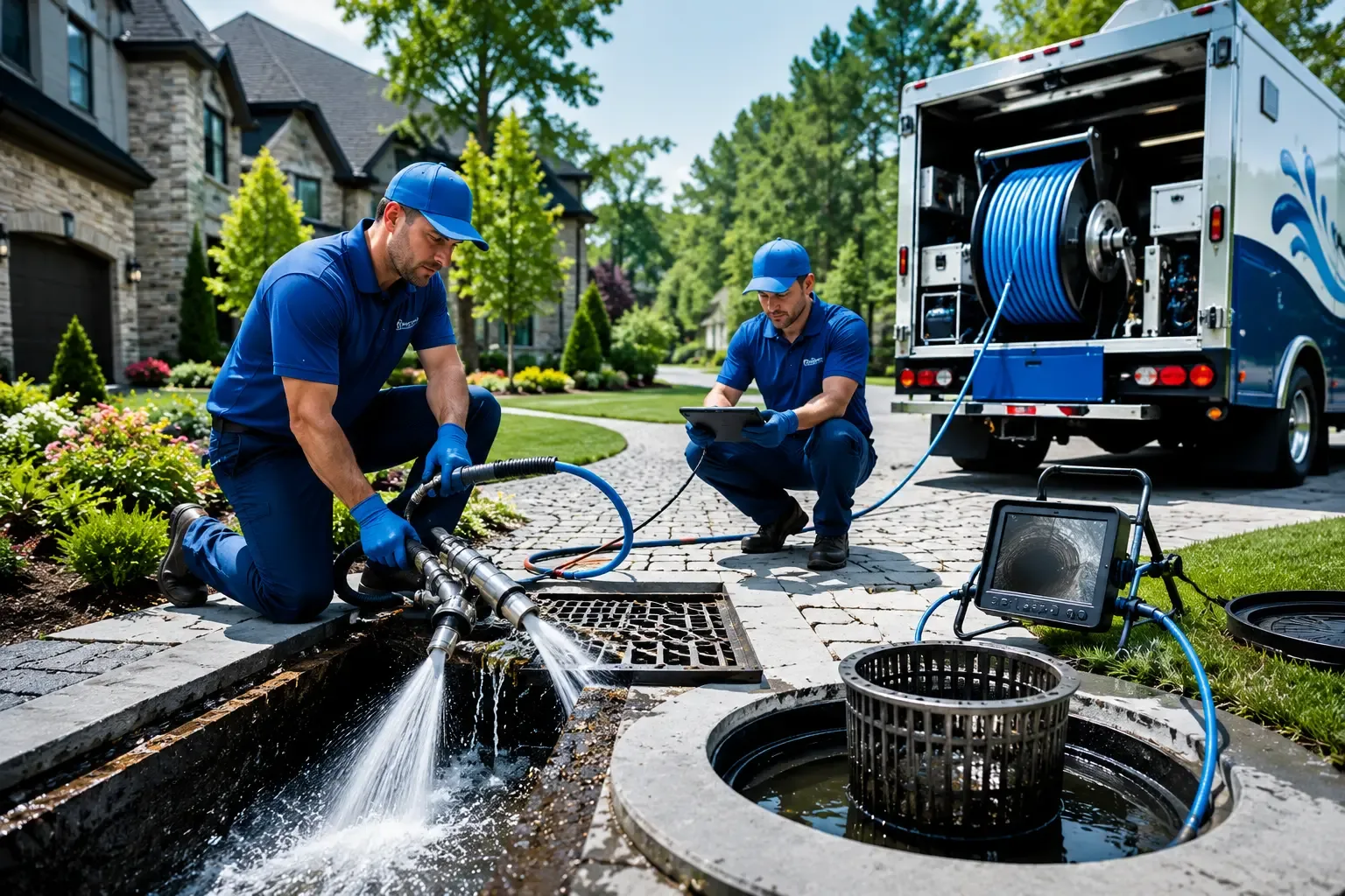 Local outdoor drain cleaning professionals in Walnutport, PA