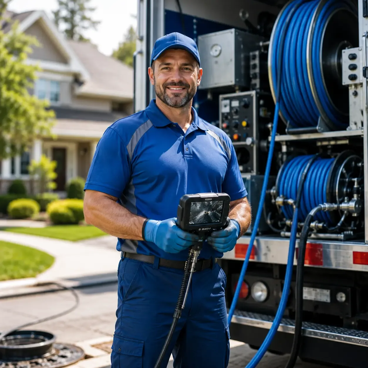Local outdoor drain cleaning specialists in Walnutport, PA